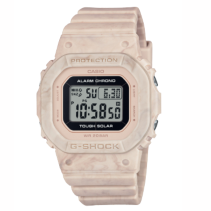 Casio G-Shock GMS-S5600RT-4 Analog-Digital Beige Strap Women Watches